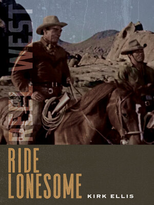 cover image of Ride Lonesome